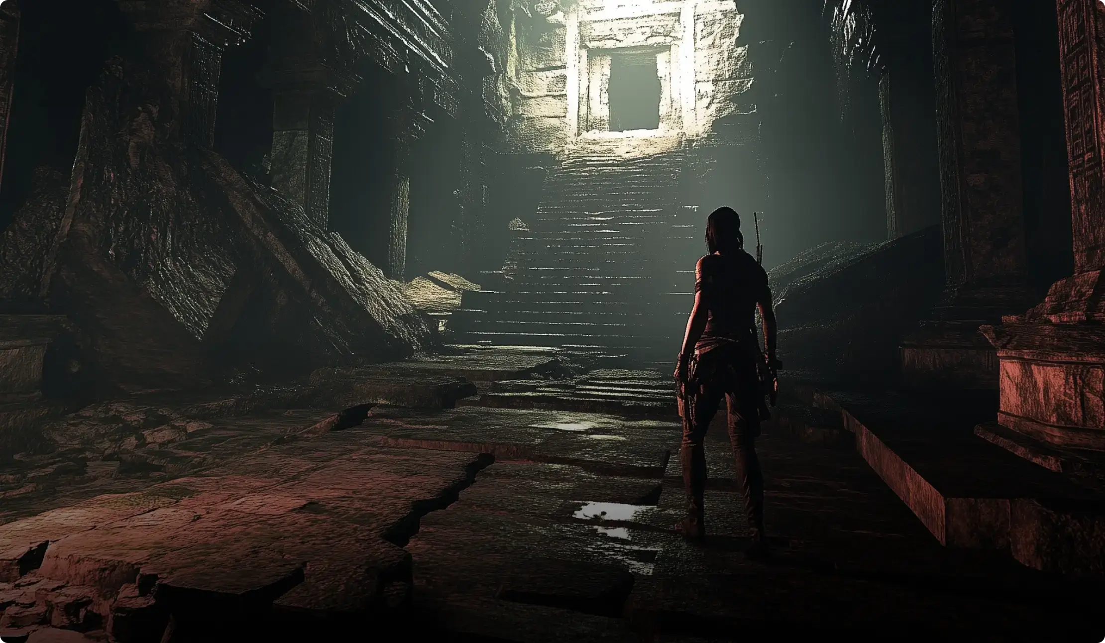 RTS dungeon scene