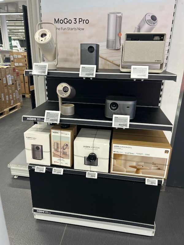 MediaMarkt XGIMI display